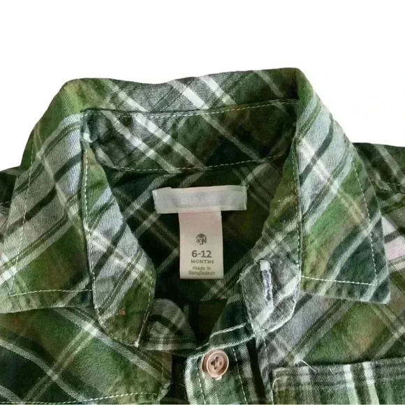 Old Navy Layered Shirt 6/12M - Picture 3 of 3